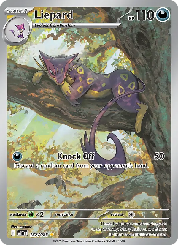Liepard (White Flare #137/86)