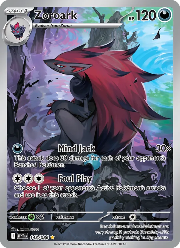 Zoroark (White Flare #143/86)