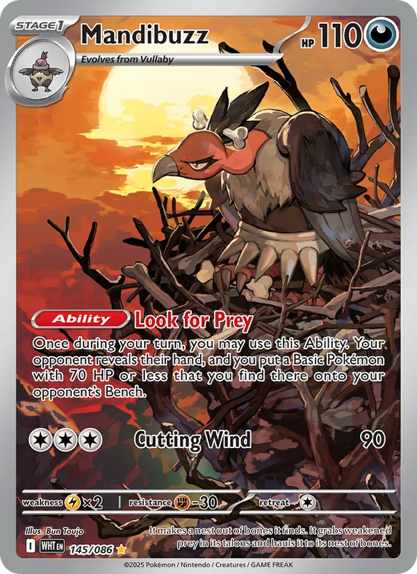 Mandibuzz (White Flare #145/86)