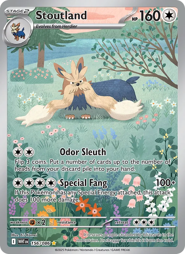 Stoutland (White Flare #156/86)