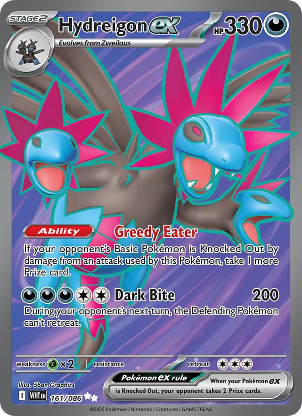 Hydreigon ex (White Flare #161/86)