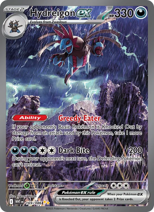 Hydreigon ex (White Flare #169/86)