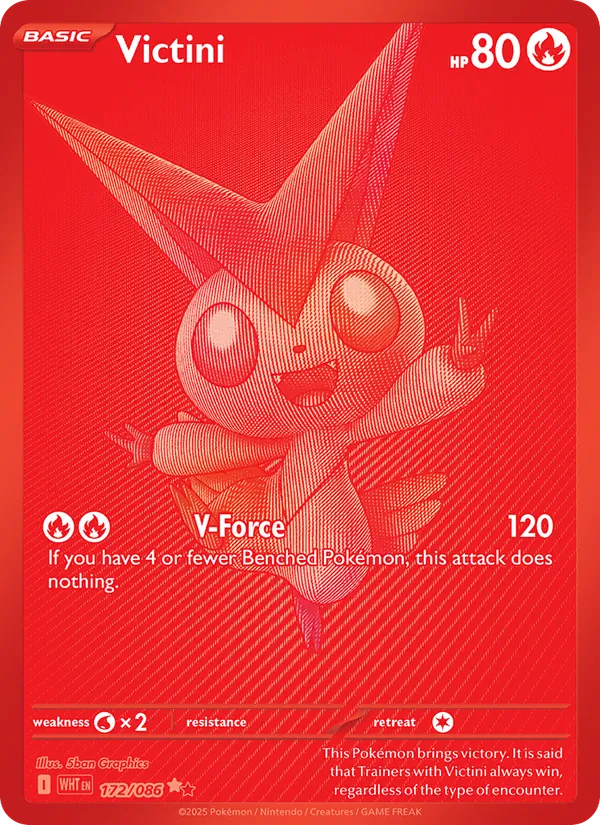 Victini (White Flare #172/86)