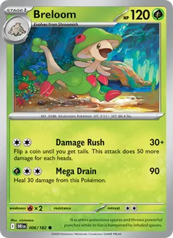 Breloom (Destined Rivals #006/182)