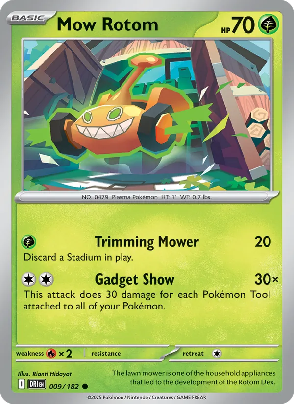 Mow Rotom (Destined Rivals #009/182)