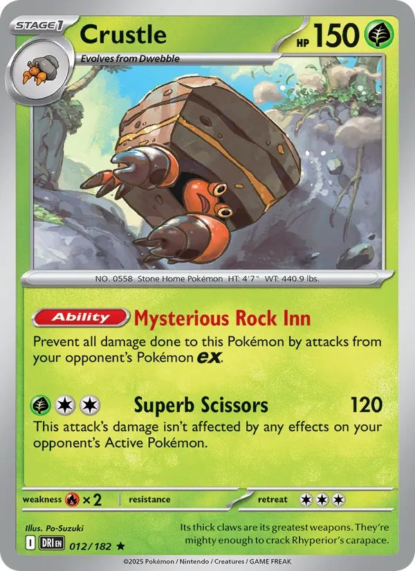Crustle (Destined Rivals #012/182)