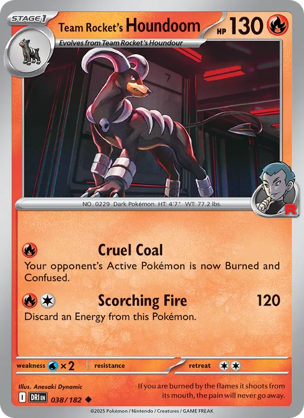Team Rocket's Houndoom (Destined Rivals #038/182)