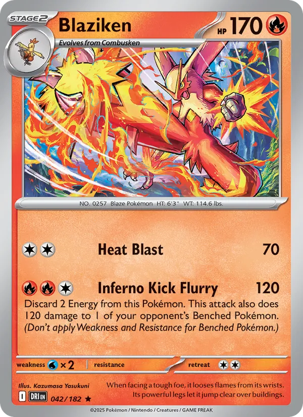 Blaziken (Destined Rivals #042/182)
