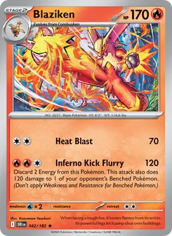 Blaziken (Destined Rivals #042/182)