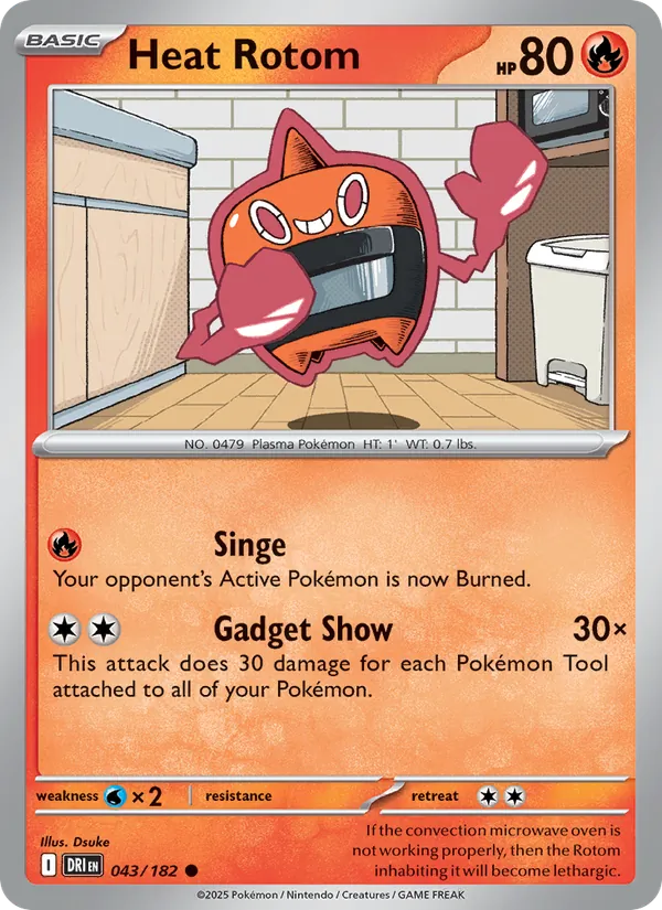 Heat Rotom (Destined Rivals #043/182)