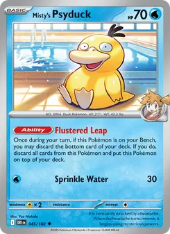 Misty's Psyduck (Destined Rivals #045/182)