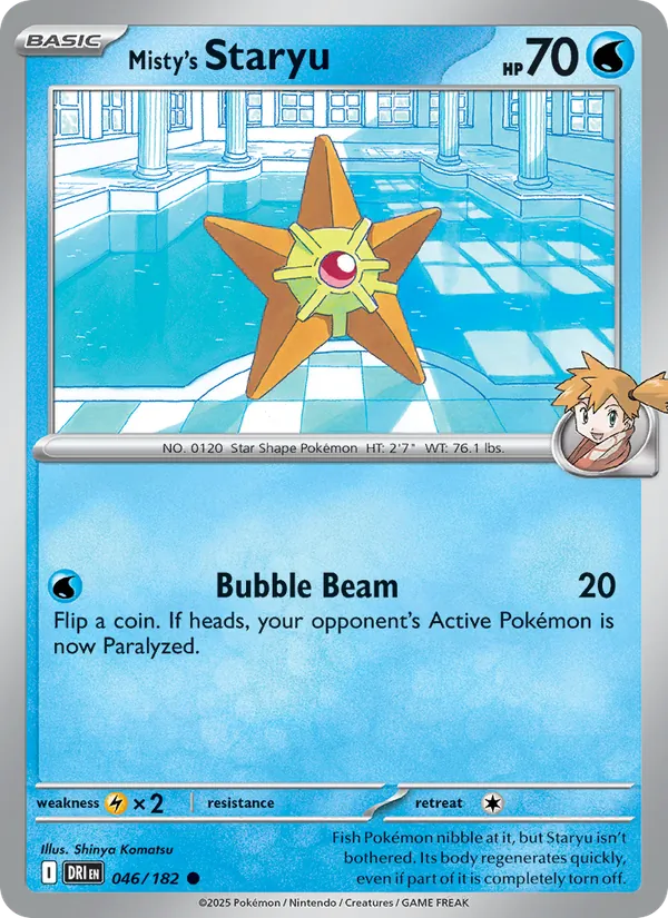 Misty's Staryu (Destined Rivals #046/182)
