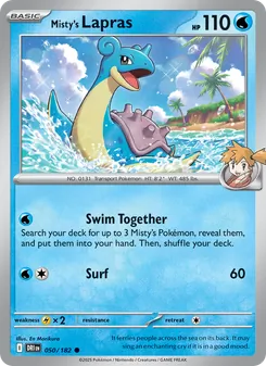 Misty's Lapras (Destined Rivals #050/182)