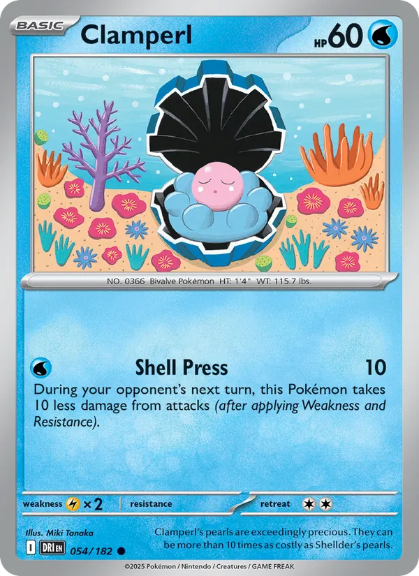 Clamperl (Destined Rivals #054/182)