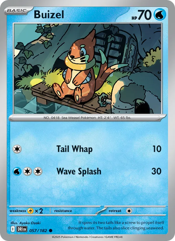 Buizel (Destined Rivals #057/182)