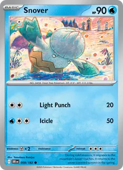 Snover (Destined Rivals #059/182)