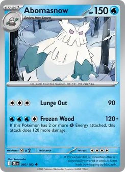 Abomasnow (Destined Rivals #060/182)