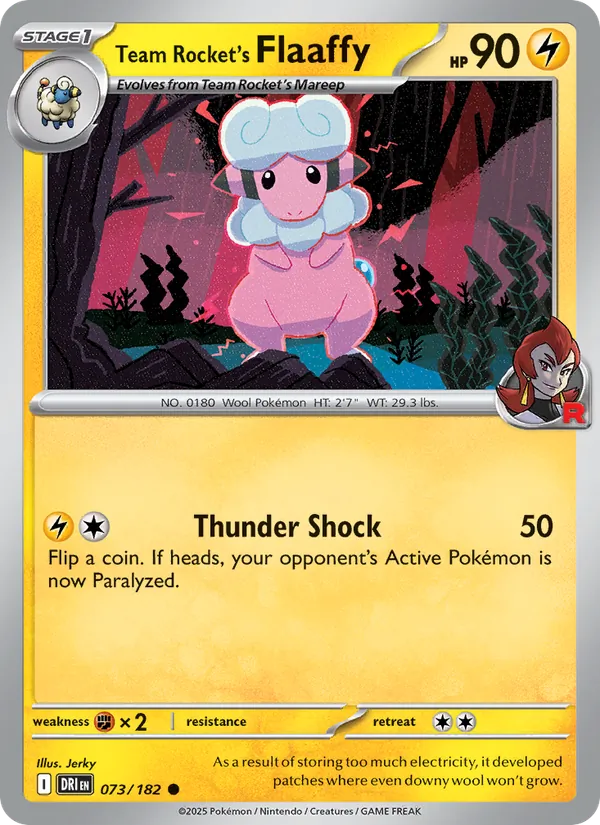 Team Rocket's Flaaffy (Destined Rivals #073/182)