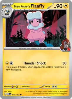 Team Rocket's Flaaffy (Destined Rivals #073/182)