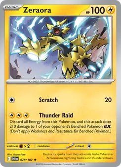 Zeraora (Destined Rivals #078/182)