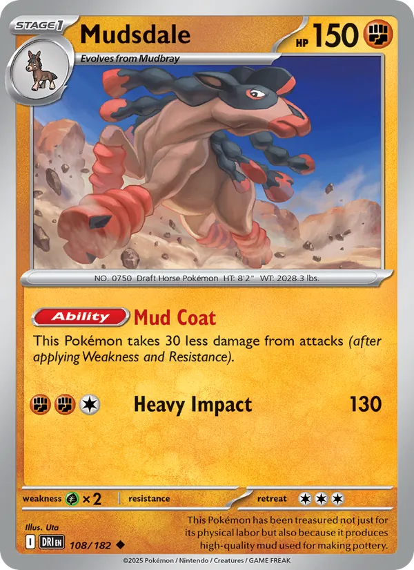 Mudsdale (Destined Rivals #108/182)