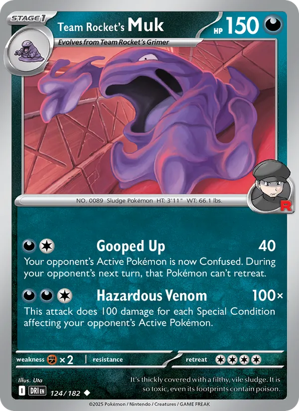 Team Rocket's Muk (Destined Rivals #124/182)