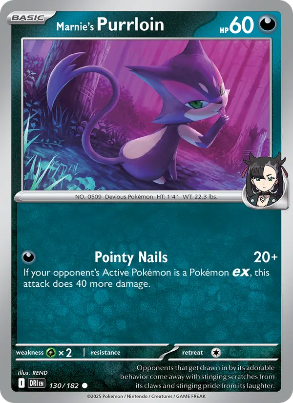Marnie's Purrloin (Destined Rivals #130/182)