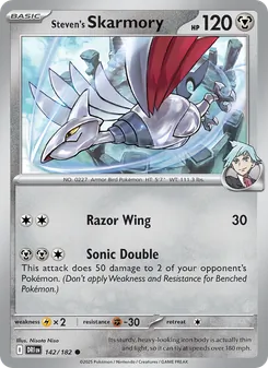 Steven's Skarmory (Destined Rivals #142/182)