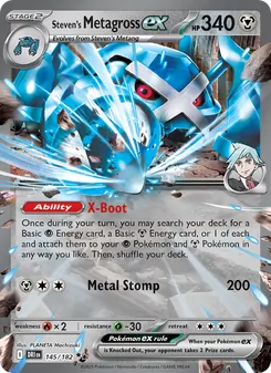 Steven's Metagross ex (Destined Rivals #145/182)