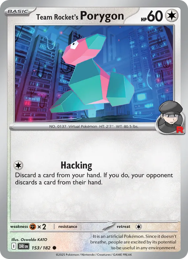 Team Rocket's Porygon (Destined Rivals #153/182)