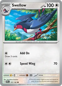 Swellow (Destined Rivals #157/182)