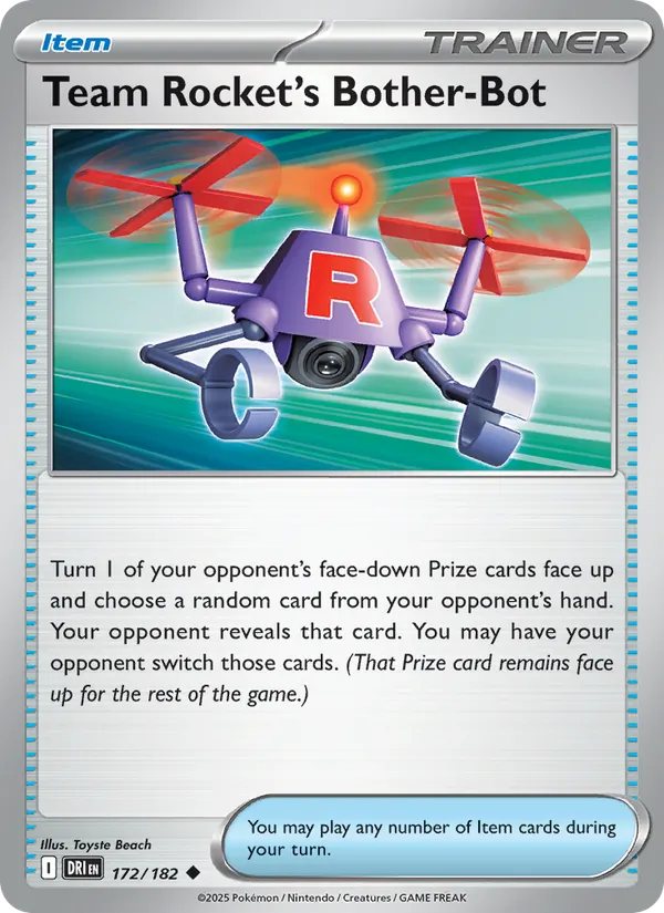 Team Rocket's Bother-Bot (Destined Rivals #172/182)