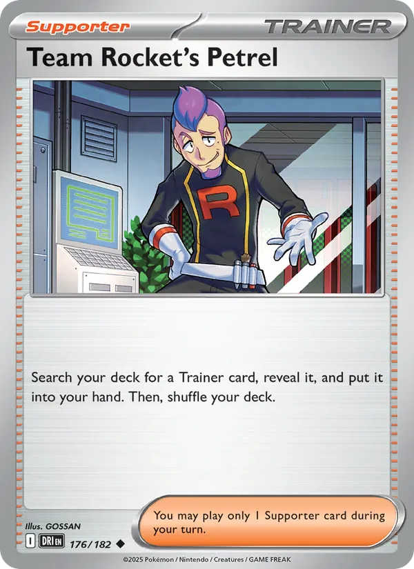 Team Rocket's Petrel (Destined Rivals #176/182)