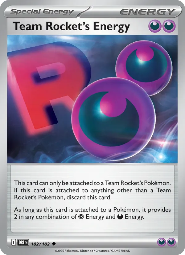 Team Rocket's Energy (Destined Rivals #182/182)