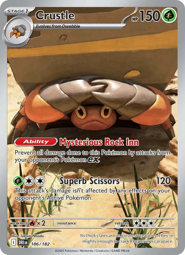 Crustle (Destined Rivals #186/182)