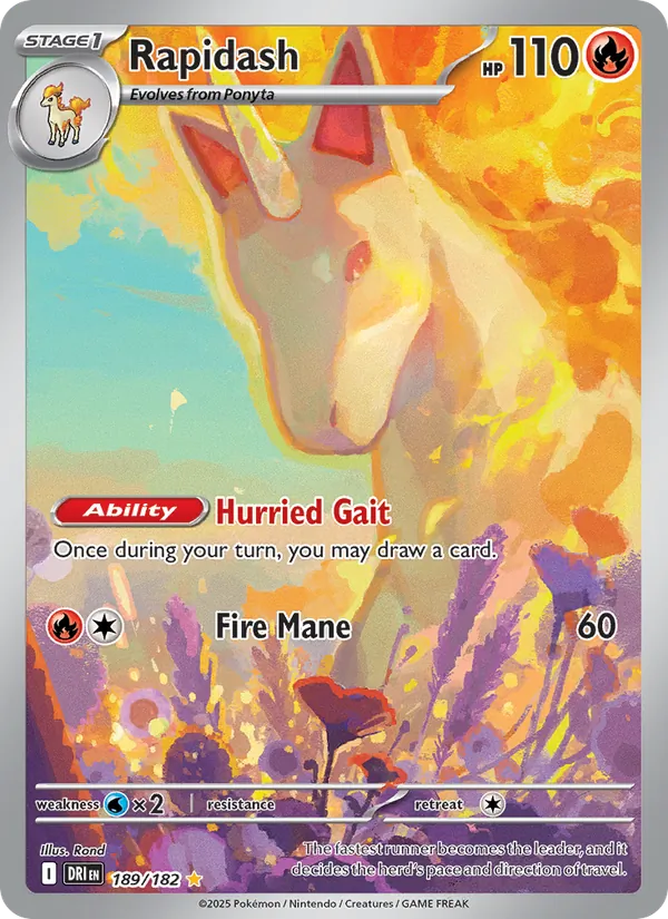 Rapidash (Destined Rivals #189/182)