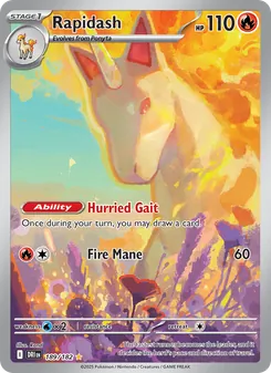 Rapidash (Destined Rivals #189/182)