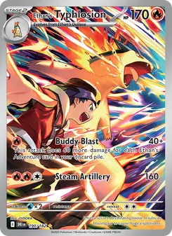 Ethan's Typhlosion (Destined Rivals #190/182)