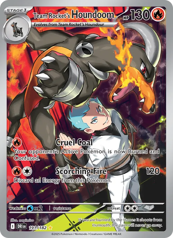 Team Rocket's Houndoom (Destined Rivals #191/182)