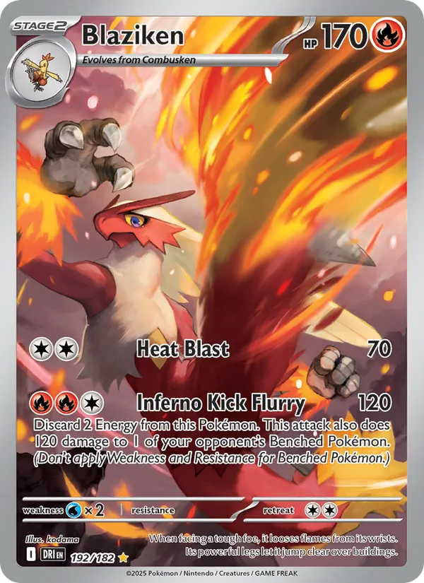 Blaziken (Destined Rivals #192/182)