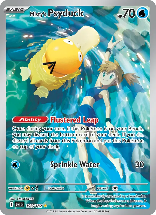 Misty's Psyduck (Destined Rivals #193/182)