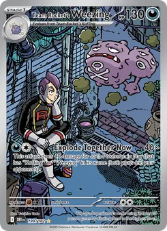 Team Rocket's Weezing (Destined Rivals #199/182)