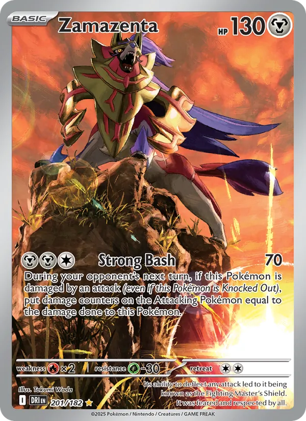 Zamazenta (Destined Rivals #201/182)