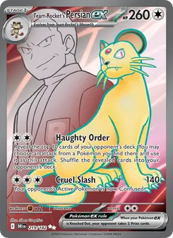 Team Rocket's Persian ex (Destined Rivals #219/182)