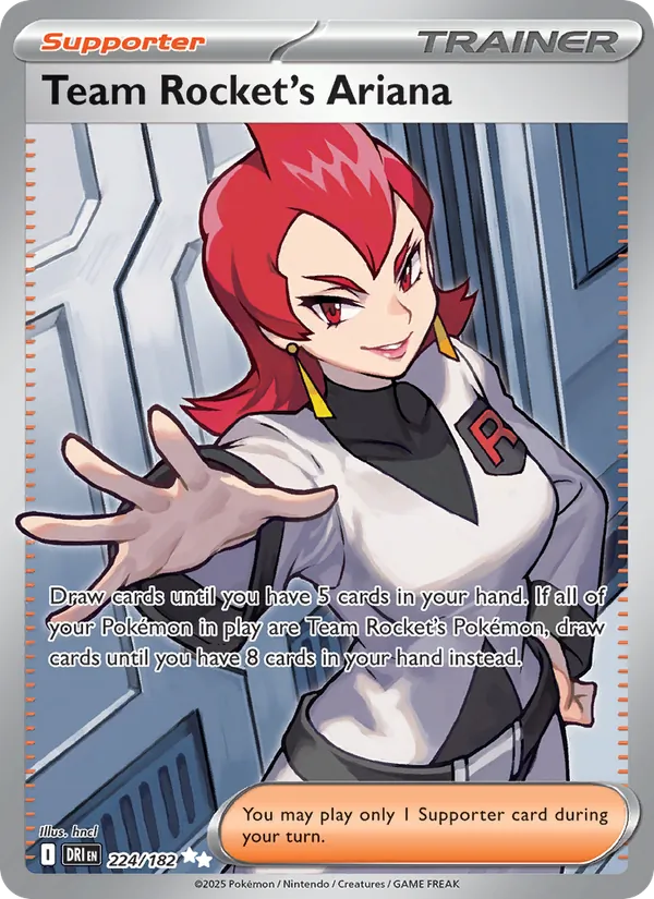 Team Rocket's Ariana (Destined Rivals #224/182)