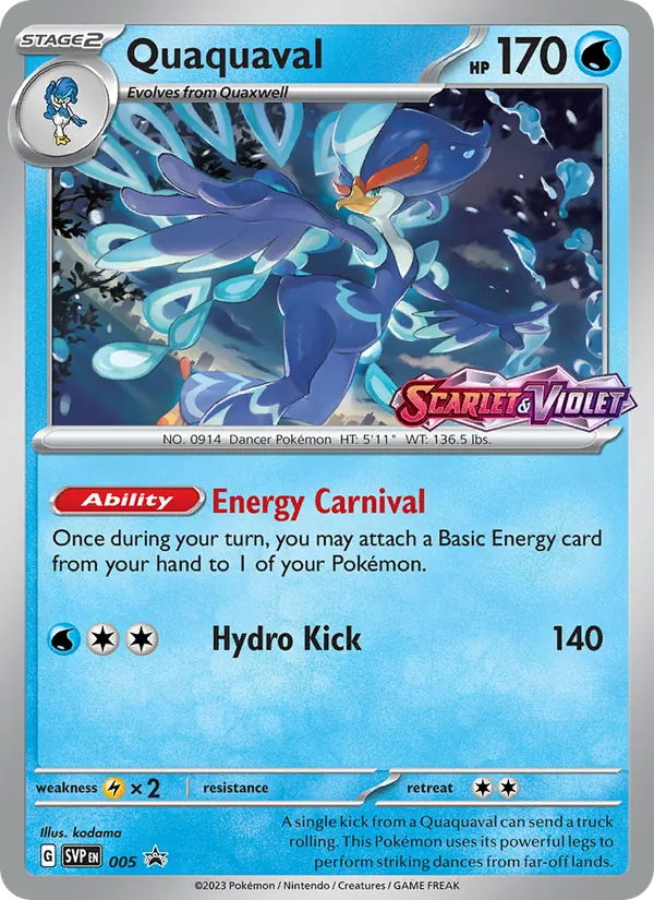 Quaquaval (SVP Black Star Promos #005/225)