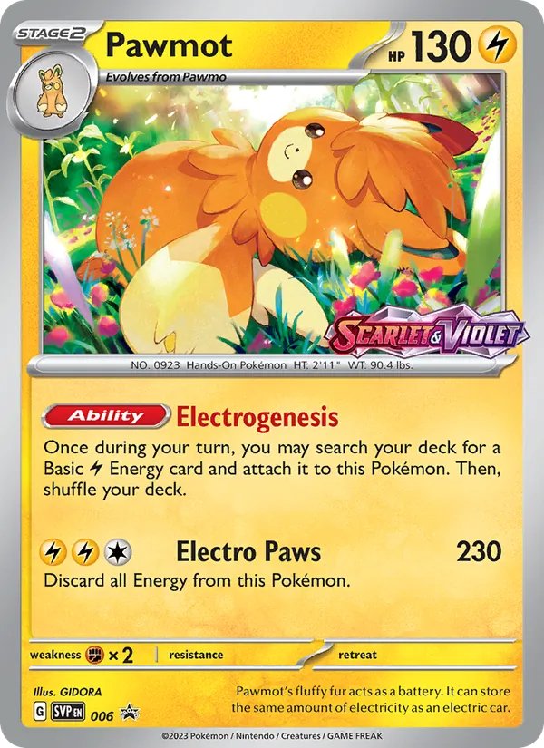Pawmot (SVP Black Star Promos #006/225)