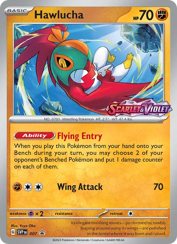 Hawlucha (SVP Black Star Promos #007/225)