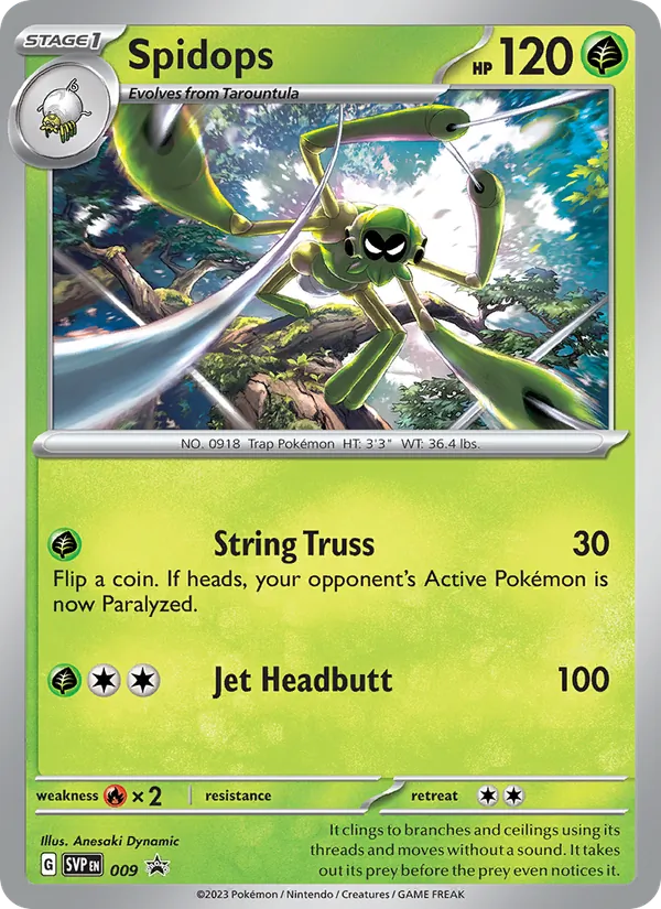 Spidops (SVP Black Star Promos #009/225)