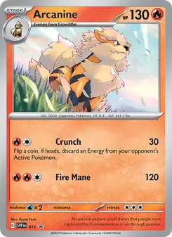Arcanine (SVP Black Star Promos #011/225)